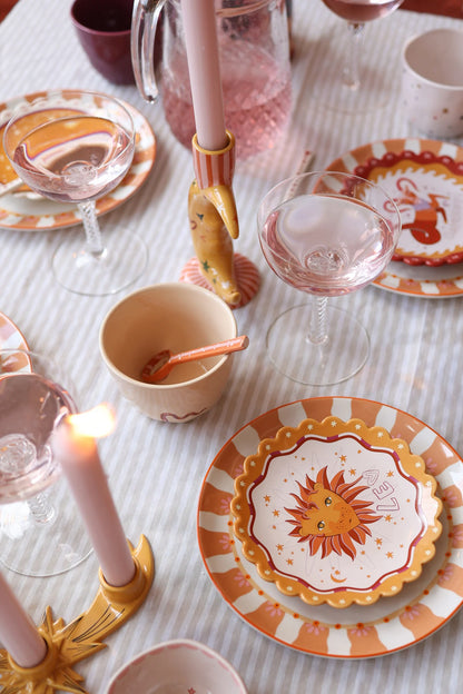 Assiette Lion – Signe astrologique ♌️