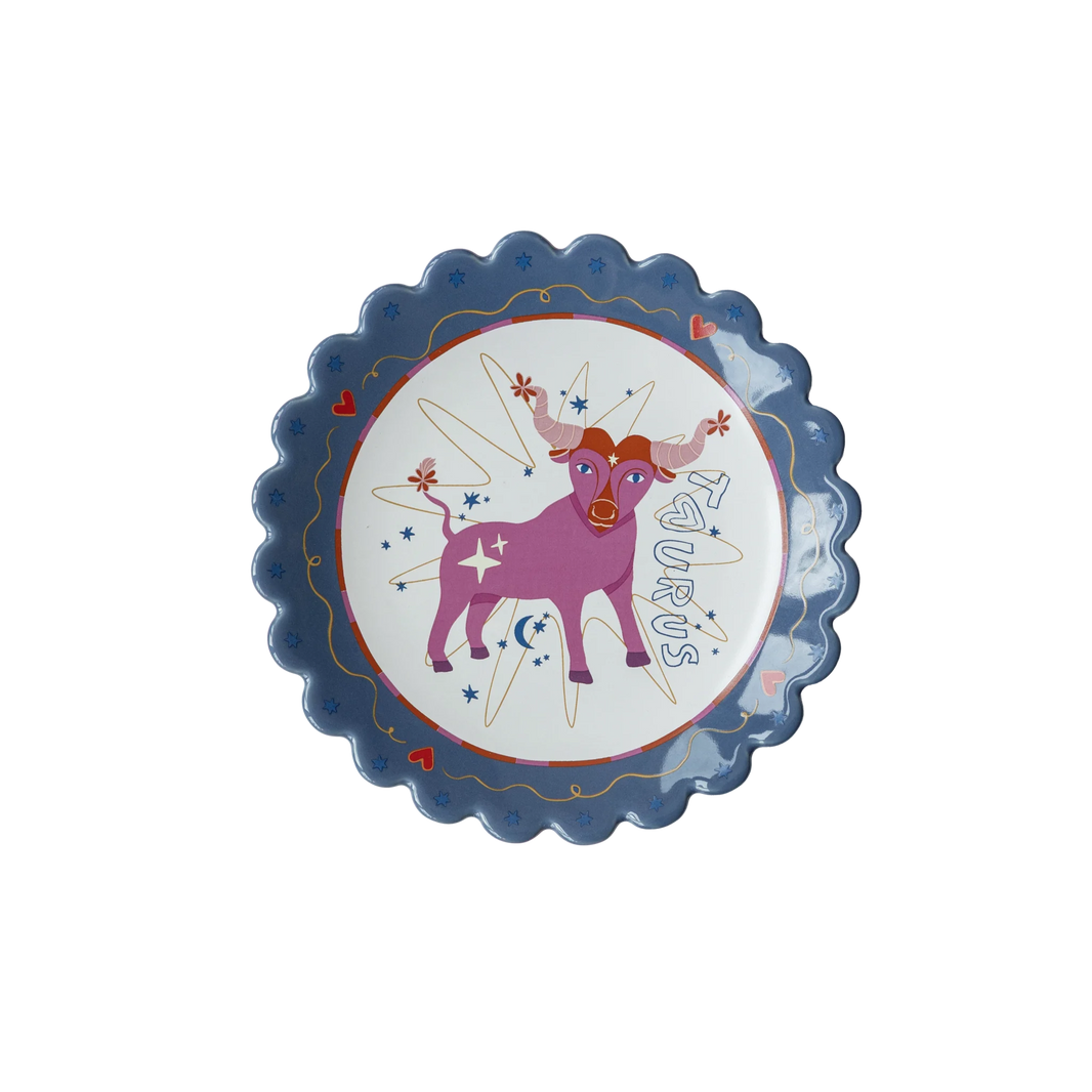 Assiette Taureau – Signe astrologique ♉️
