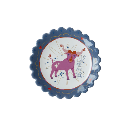 Assiette Taureau – Signe astrologique ♉️
