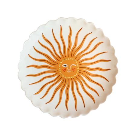 Assiette de Service Soleil
