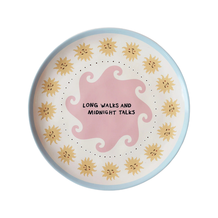 Assiette Long Walks and Midnight Talks