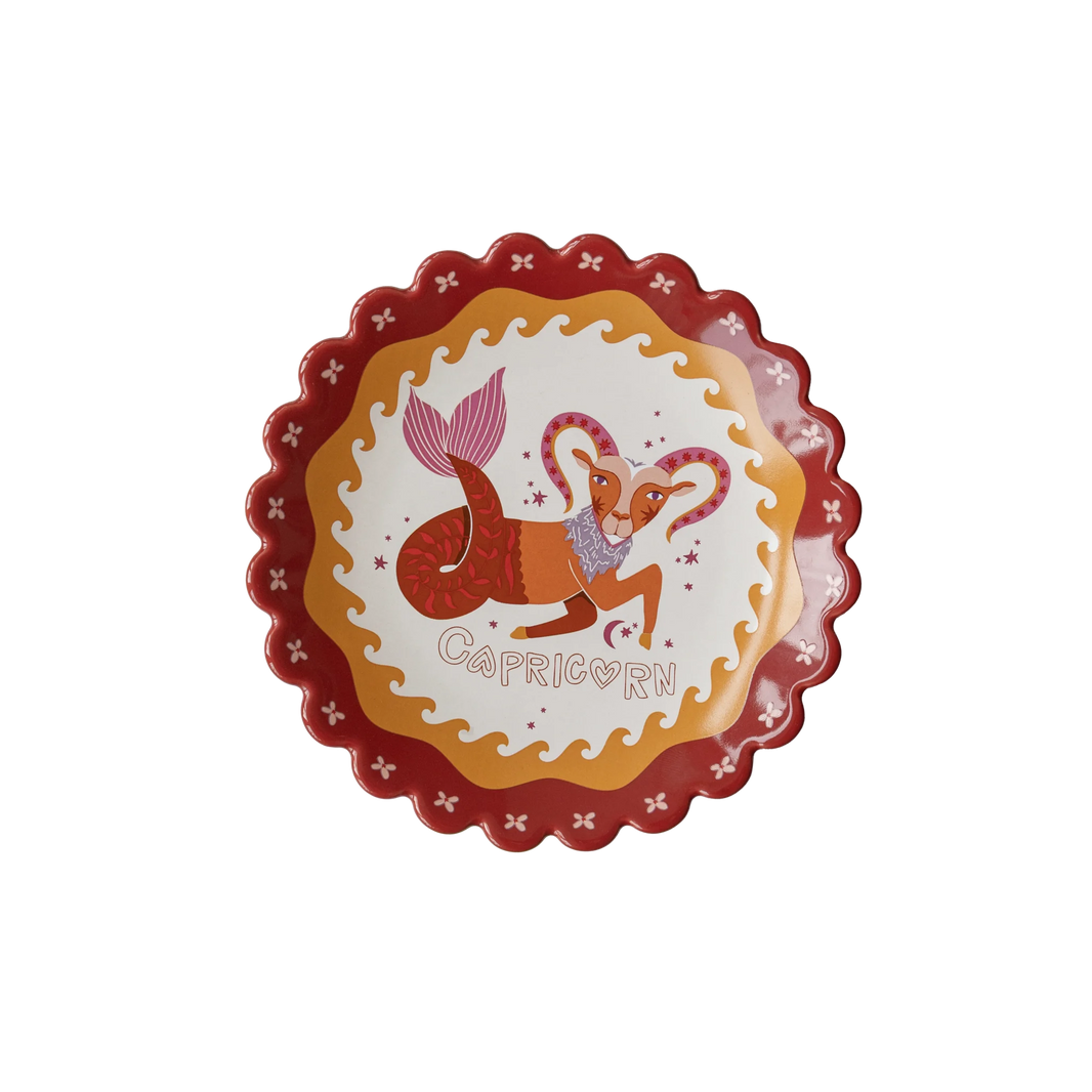 Assiette Capricorne – Signe astrologique ♑️
