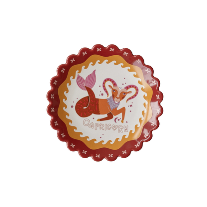 Assiette Capricorne – Signe astrologique ♑️