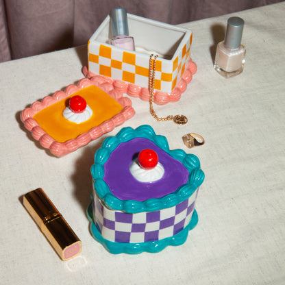 Boîte gâteau coeur