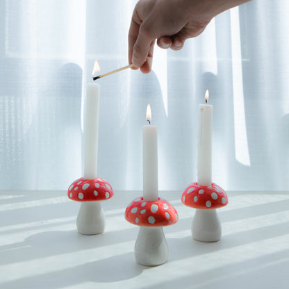 Bougeoir champignon