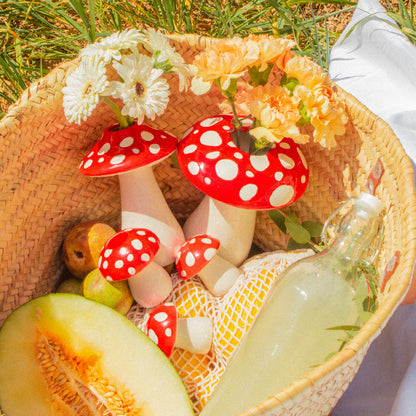 Bougeoir champignon