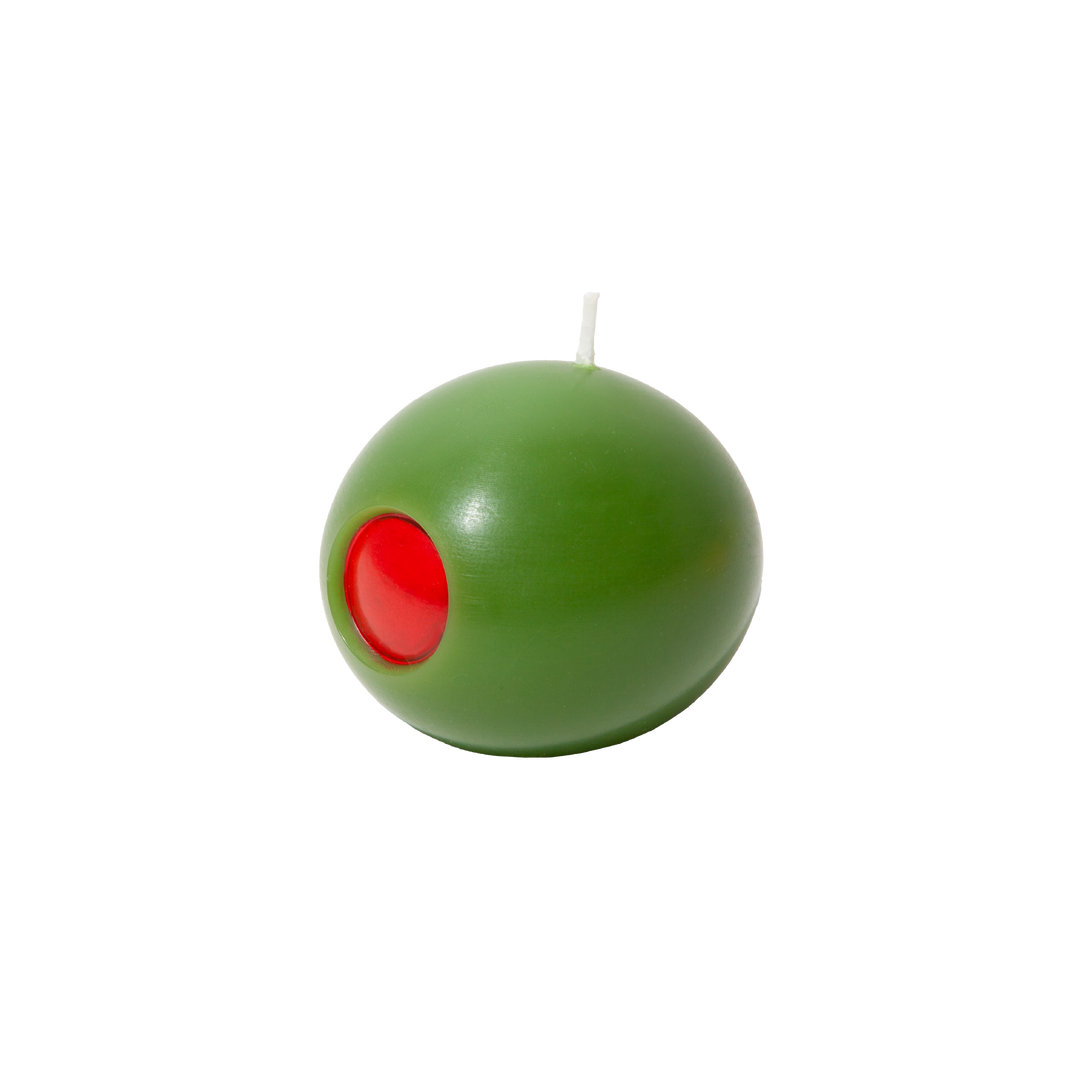 Bougie en forme d'olive