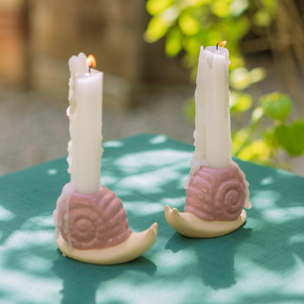 Bougeoir escargot