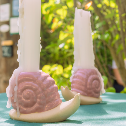 Bougeoir escargot