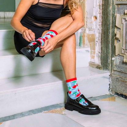 Chaussettes 3D cherry baby