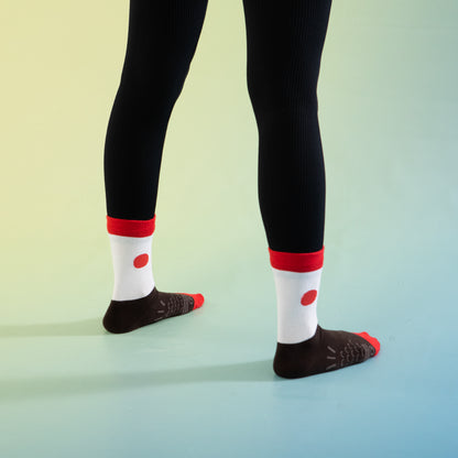 Chaussettes 3D sauce soja