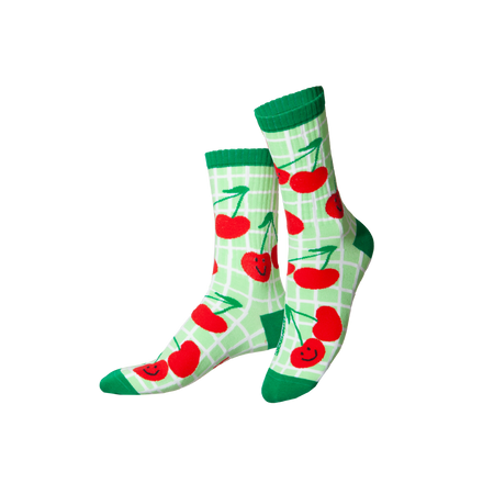 Chaussettes cerise