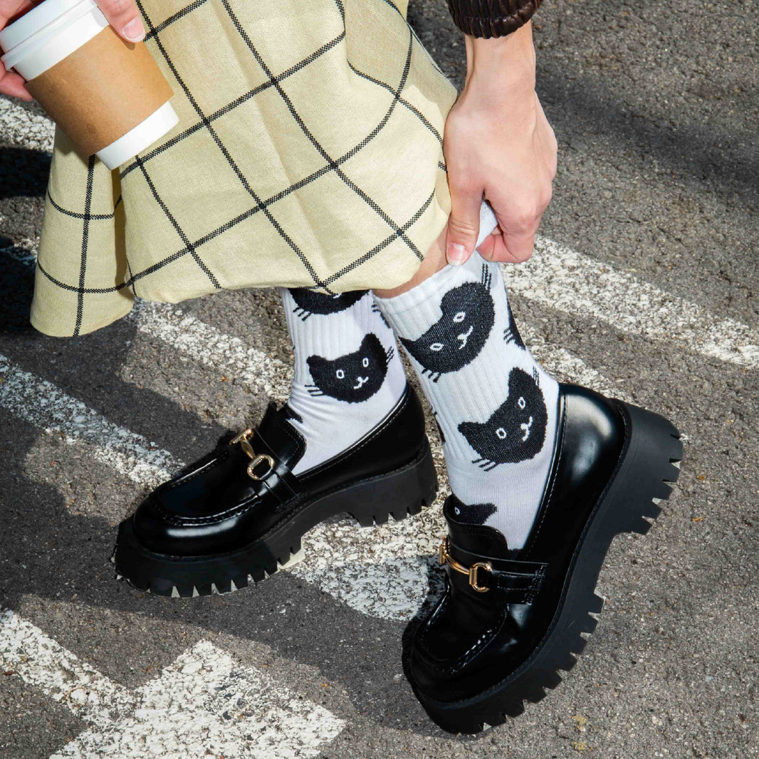 Chaussettes chats