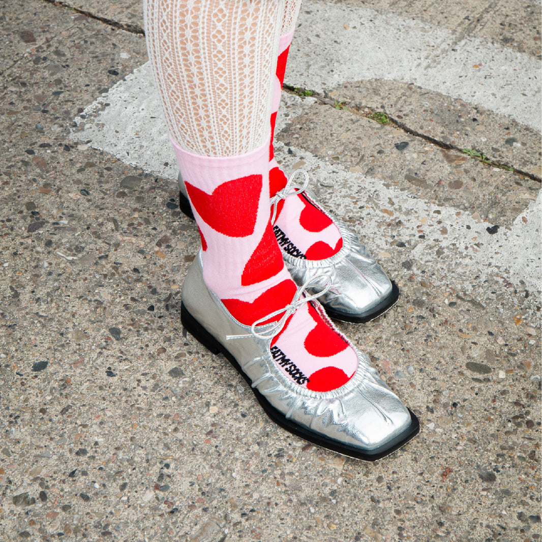 Chaussettes coeurs