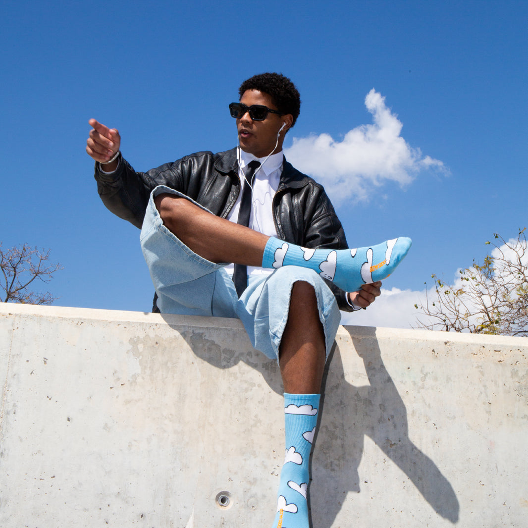 Chaussettes nuages