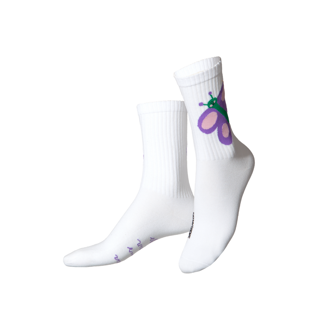 Chaussettes papillons