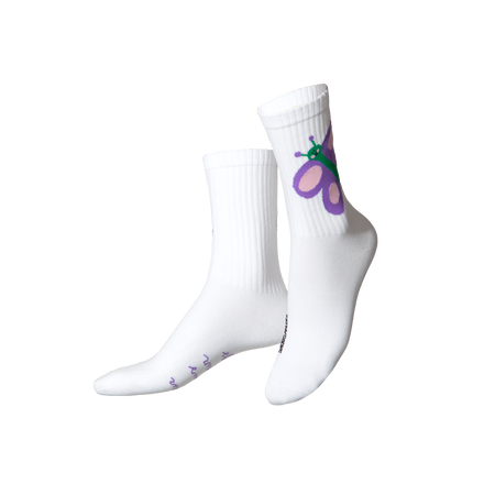 Chaussettes papillons