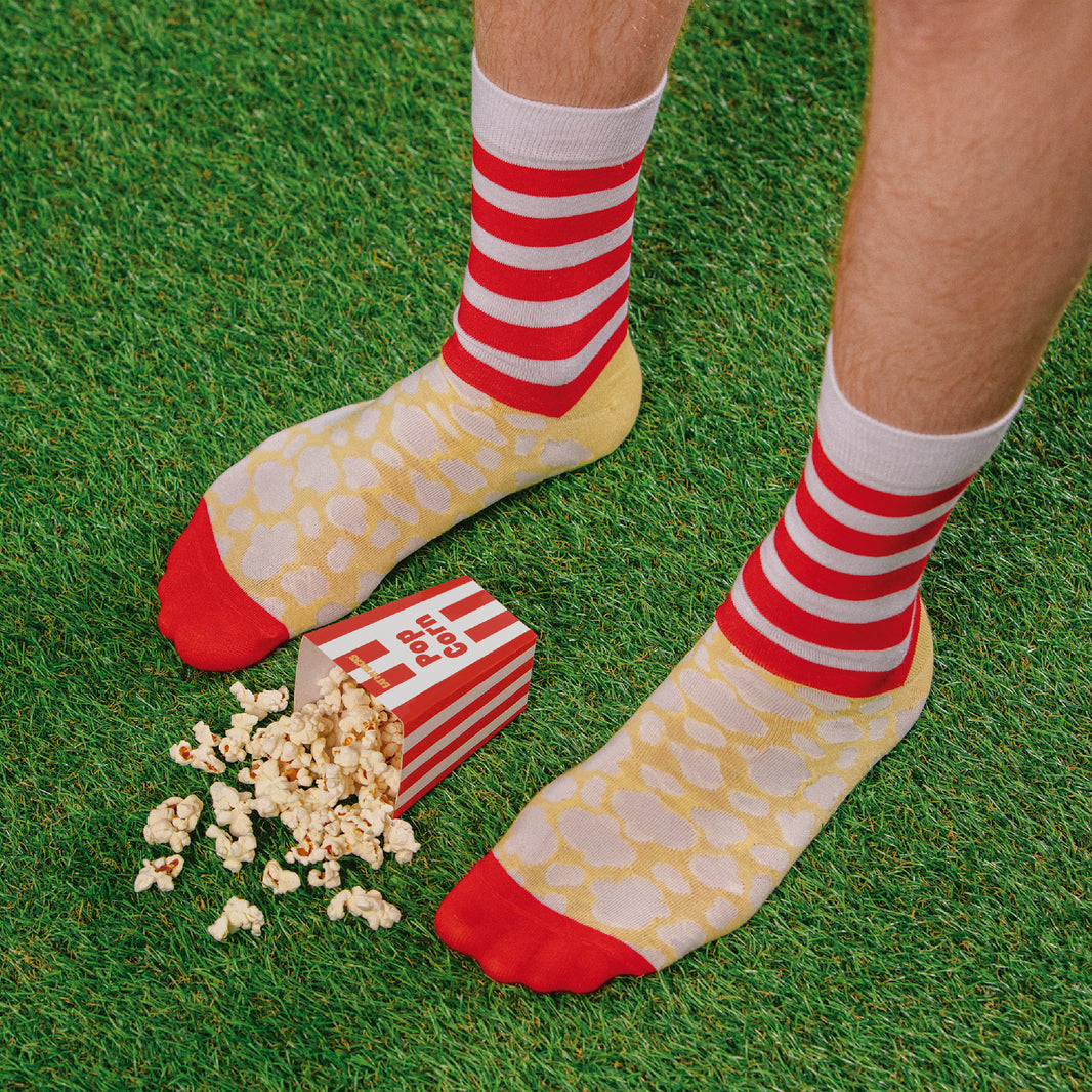 Chaussettes 3D popcorn