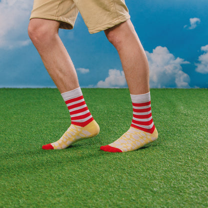 Chaussettes 3D popcorn