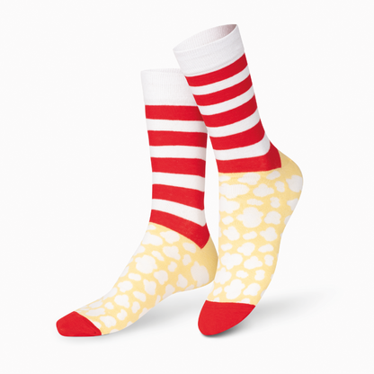 Chaussettes 3D popcorn