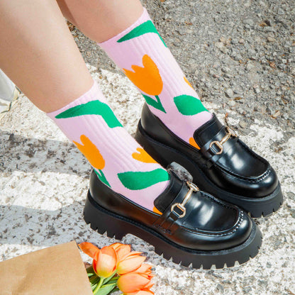 Chaussettes tulipes