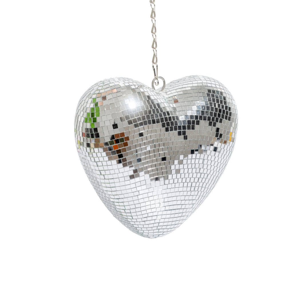 Coeur à suspendre disco