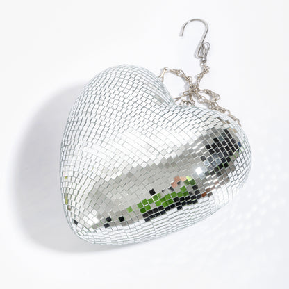 Coeur à suspendre disco