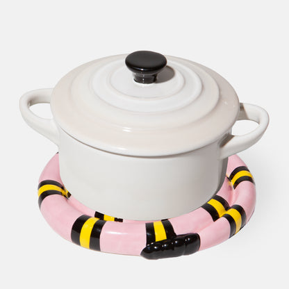 Dessous de plat serpent