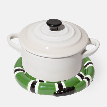 Dessous de plat serpent