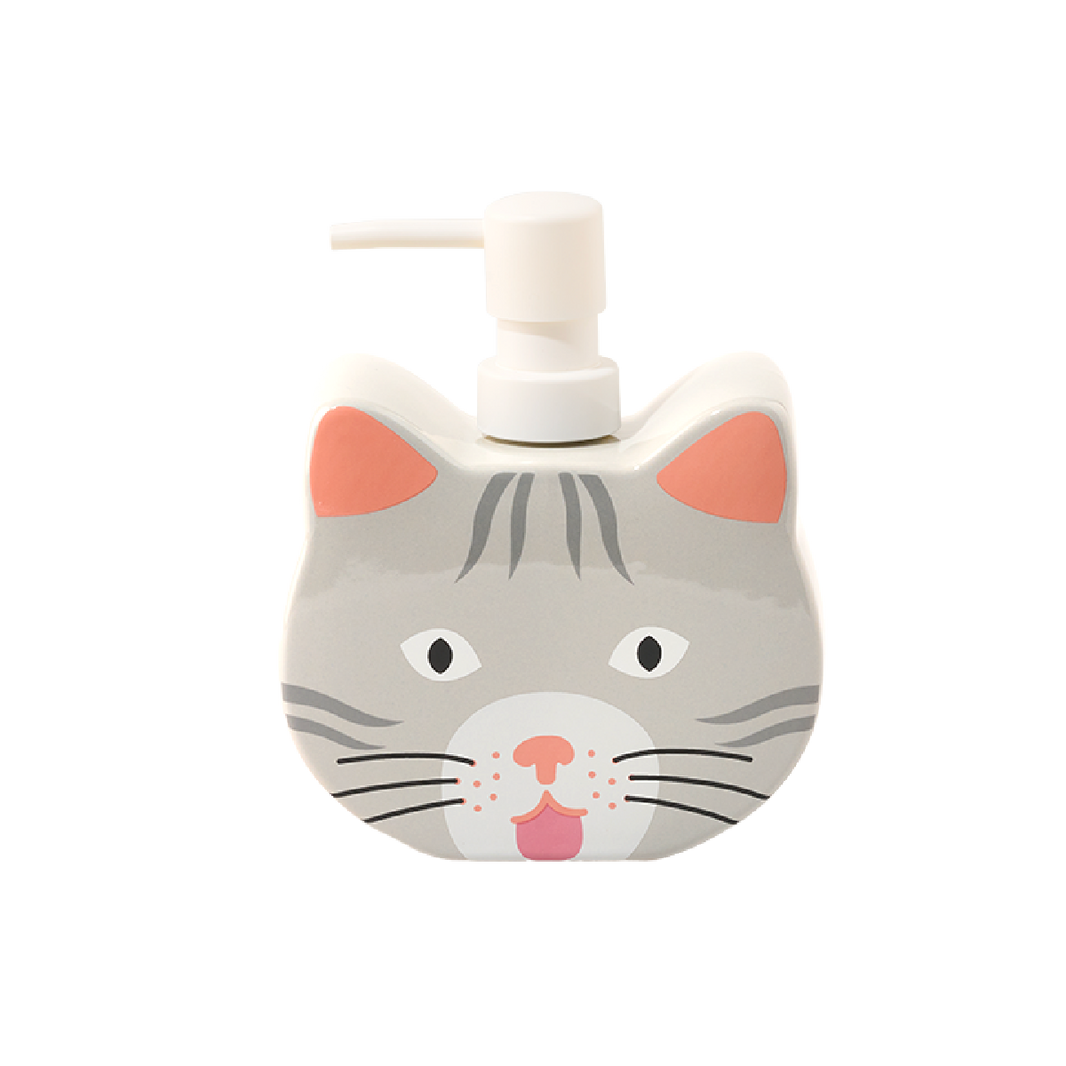 Distributeur de savon chat
