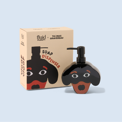 Distributeur de savon teckel