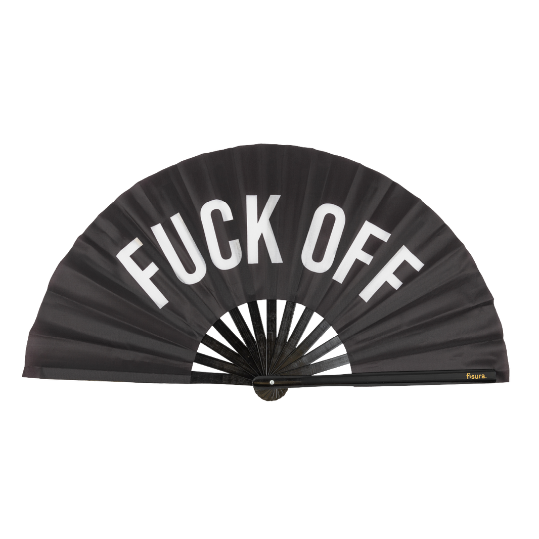 Eventail XXL "Fuck off"