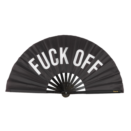 Eventail XXL "Fuck off"