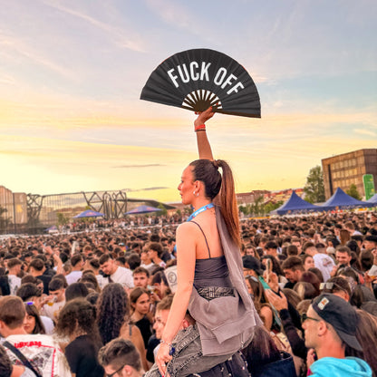 Eventail XXL "Fuck off"