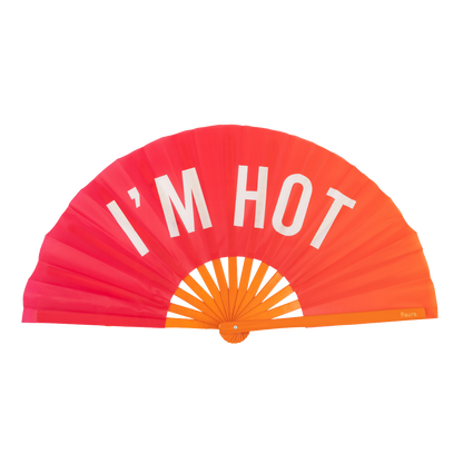 Eventail XXL "I'm hot"
