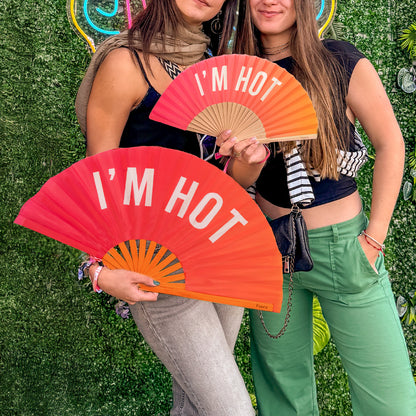 Eventail XXL "I'm hot"