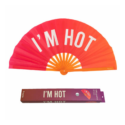 Eventail XXL "I'm hot"