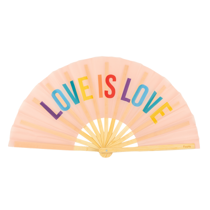 Eventail XXL "Love is love"