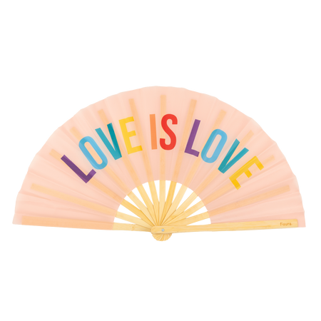 Eventail XXL "Love is love"