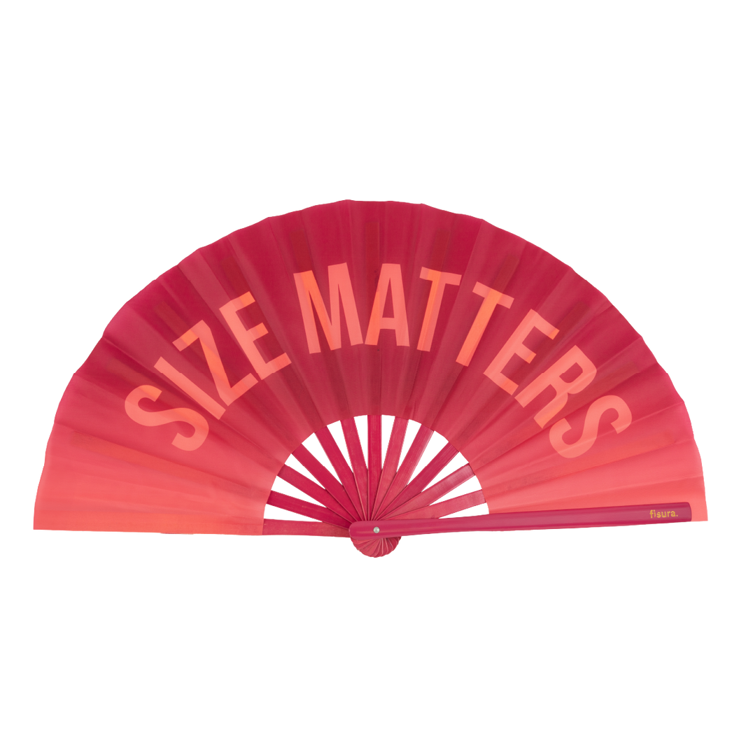 Eventail XXL "Size matters"