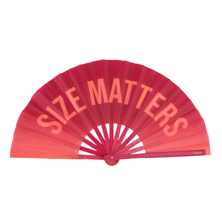 Eventail XXL "Size matters"