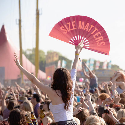 Eventail XXL "Size matters"