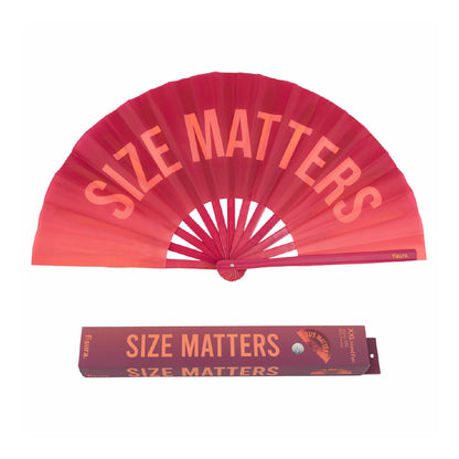 Eventail XXL "Size matters"