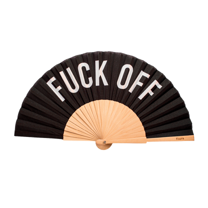 Eventail "Fuck off"