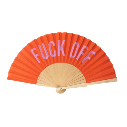 Eventail "Fuck off"
