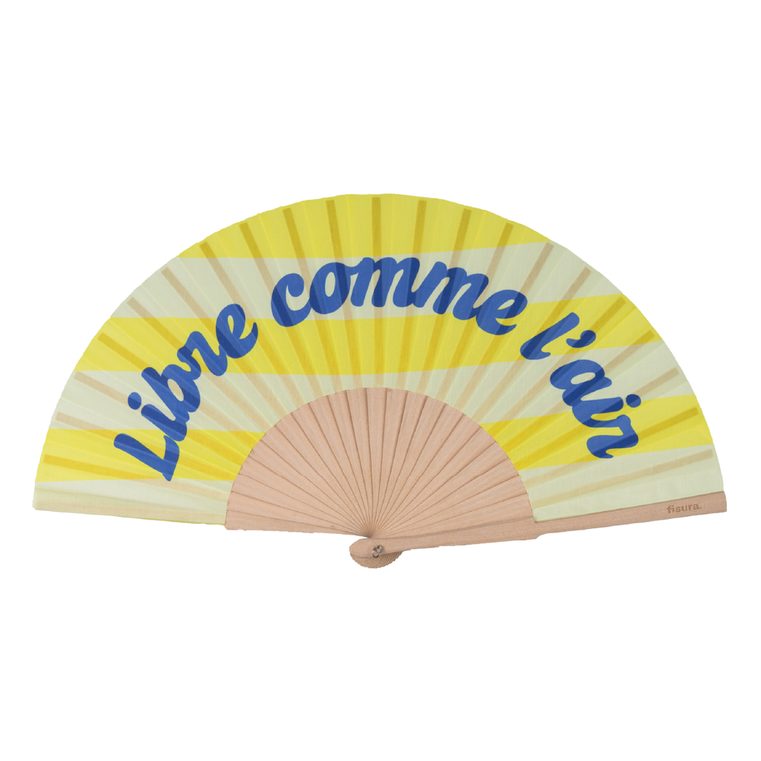 Eventail "Libre comme l'air"