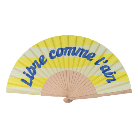 Eventail "Libre comme l'air"
