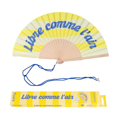 Eventail "Libre comme l'air"