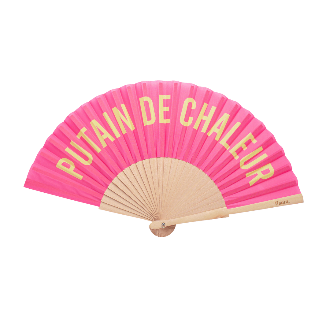 Eventail "Putain de chaleur"