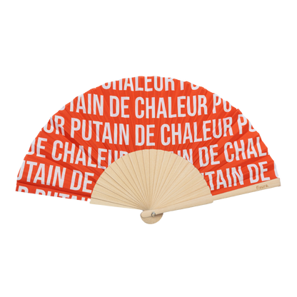 Eventail à motif